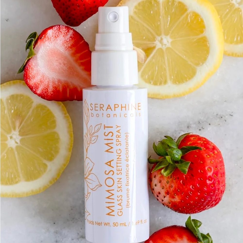 Seraphine Botanicals Mimosa Mist - Glass Skin
Setting Spray, Sealed NEW 50 mL